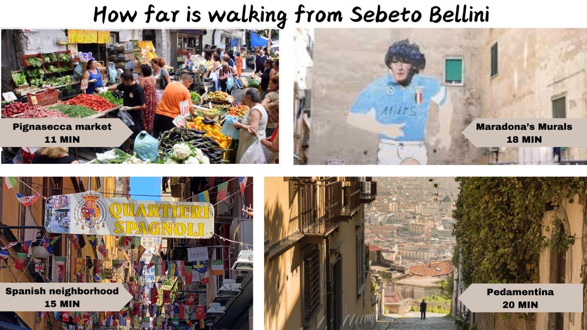 Sebeto Bellini Appartement Napels Buitenkant foto